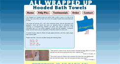 Desktop Screenshot of hoodedtowel.com